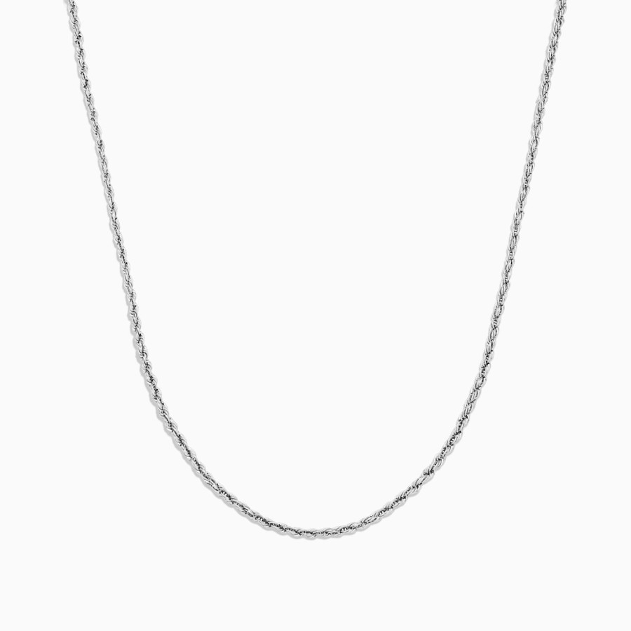 Online Eline Rosina Twisted Rope Necklace Sterling Zilver