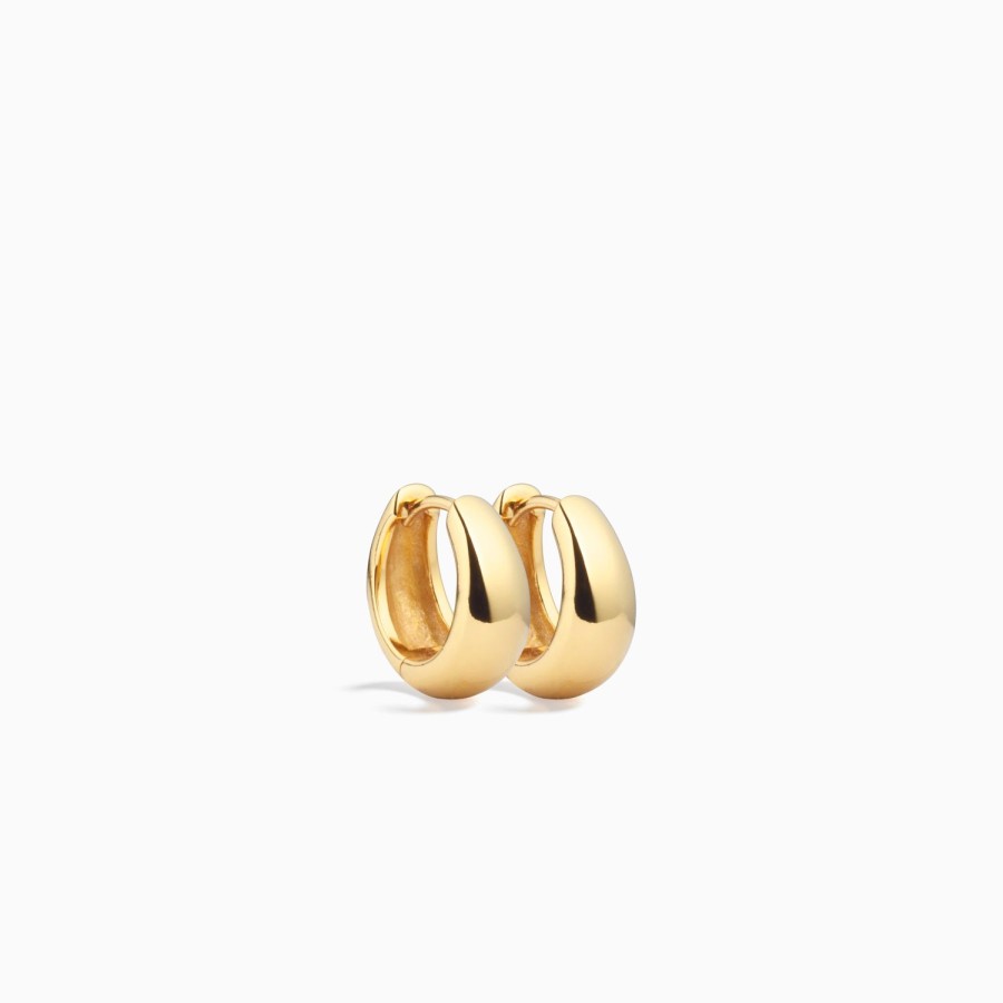 Online Eline Rosina Rue Hoops Gold Plated Sterling Zilver