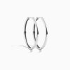 Best Eline Rosina Classic Hoops Sterling Zilver