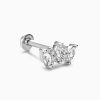 New Eline Rosina Crown Piercing 14 White Gold