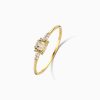 New Eline Rosina Moonstone Muse Ring 14K Yellow Gold