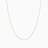 Hot Eline Rosina Chain Necklace 14K Yellow Gold