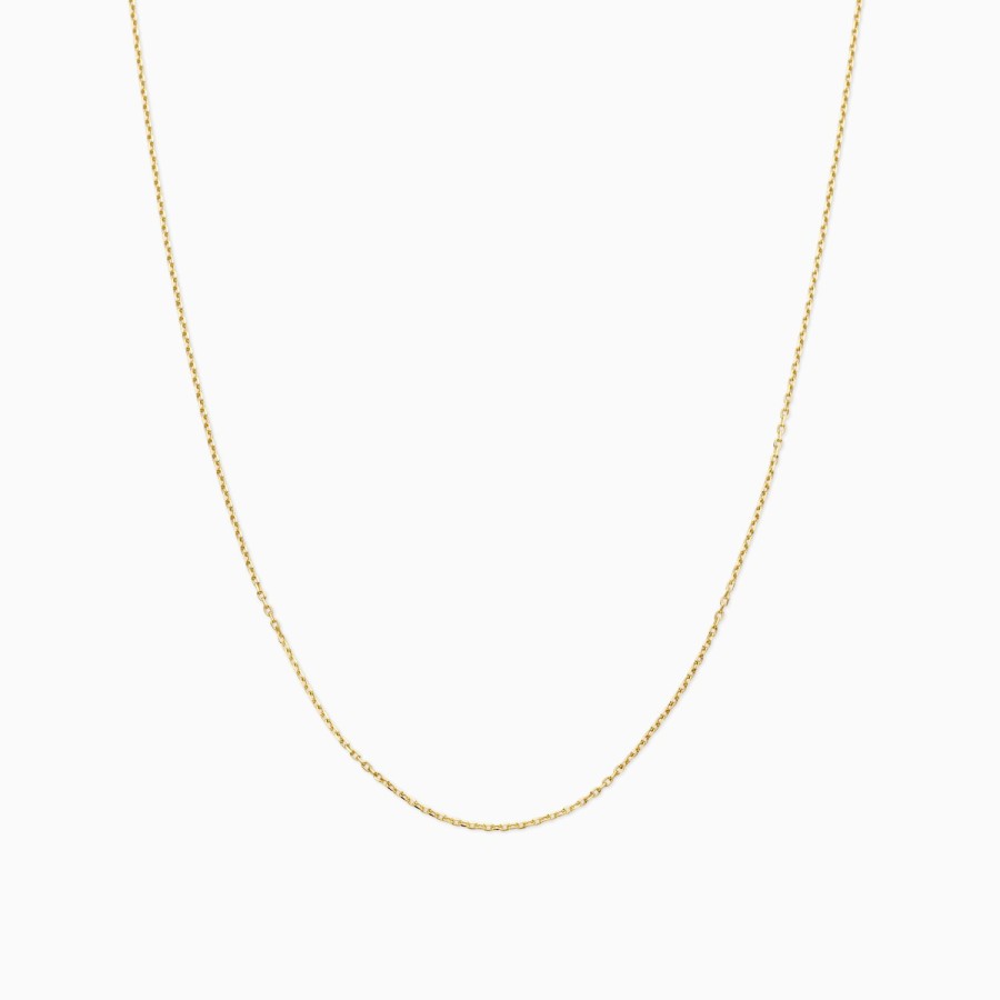 Hot Eline Rosina Chain Necklace 14K Yellow Gold