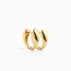 New Eline Rosina Allure Midi Hoops Gold Plated Sterling Zilver