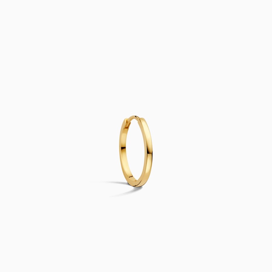 Hot Eline Rosina Single Huggie (15Mm) 14K Yellow Gold